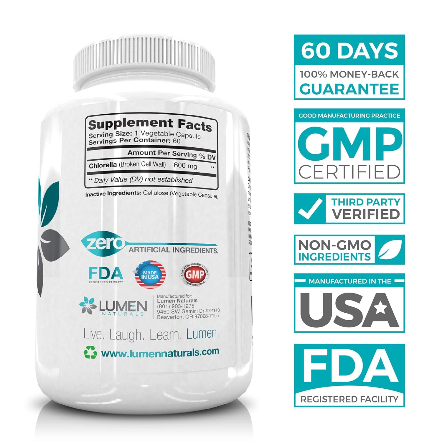 Chlorella Powerful Detox Super Greens Naturally Boosts Immune