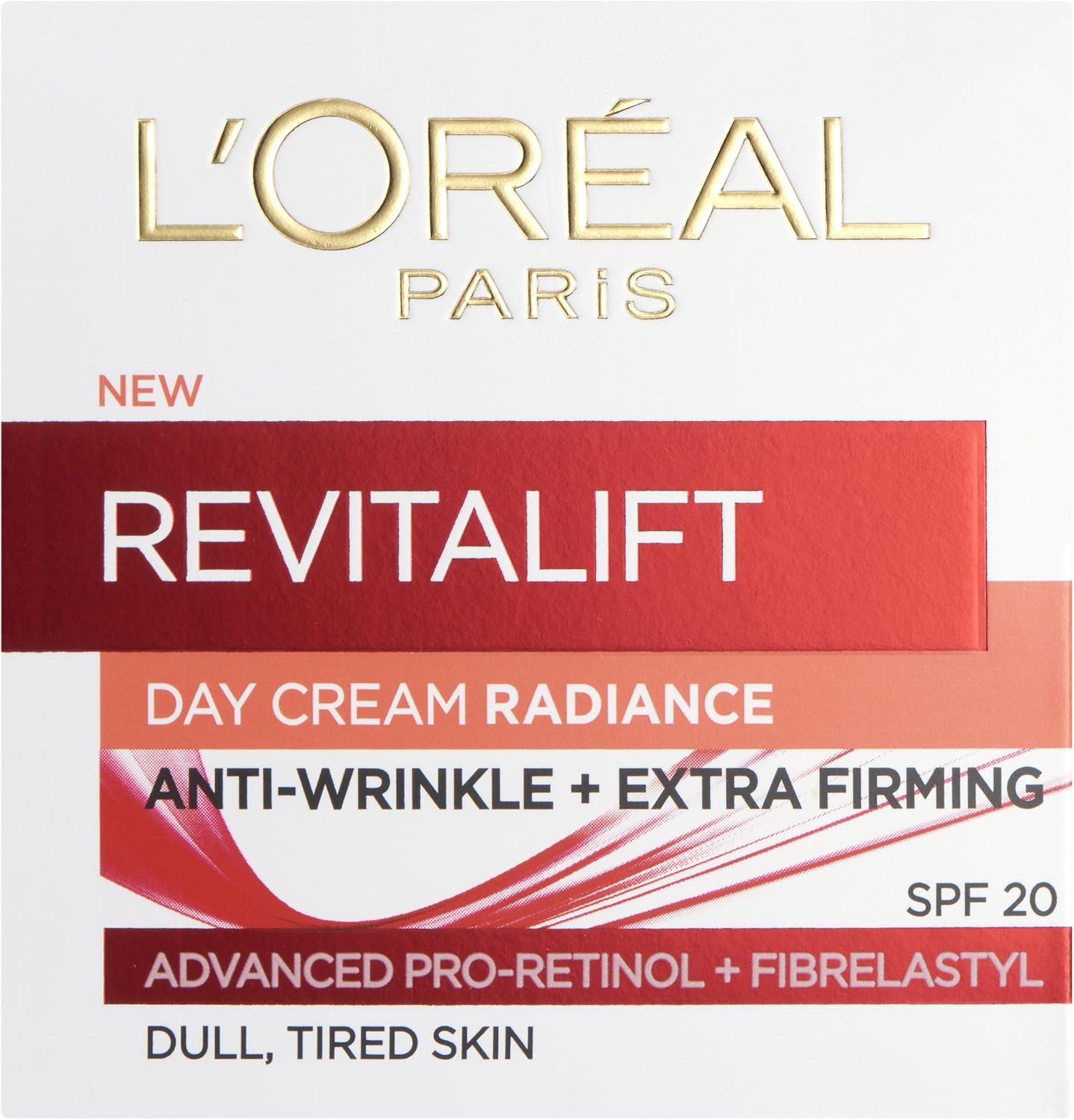 L'Oreal Paris Revitalift Pro Retinol Radiance Cream 50ml, Ivory, 50 ml (Pack of 1)
