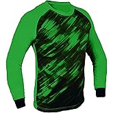 Total Soccer Factory Spectra Goalkeeper Jersey, Padded Soccer Goalie Shirt, Youth and Adult Sizes