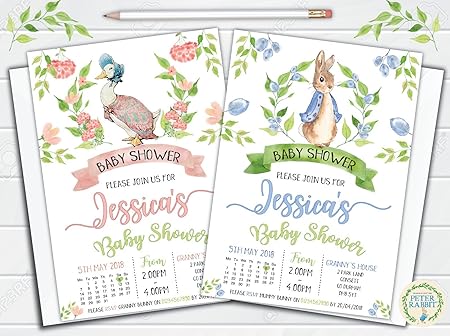 peter rabbit baby shower