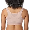 DELIMIRA Women's Front Closure Posture Wireless Back Support Full Coverage Bra