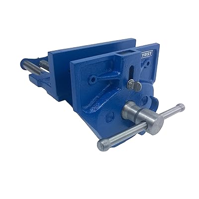 Yost M7WW Rapid Acting Wood Working Vise, 7", Blue