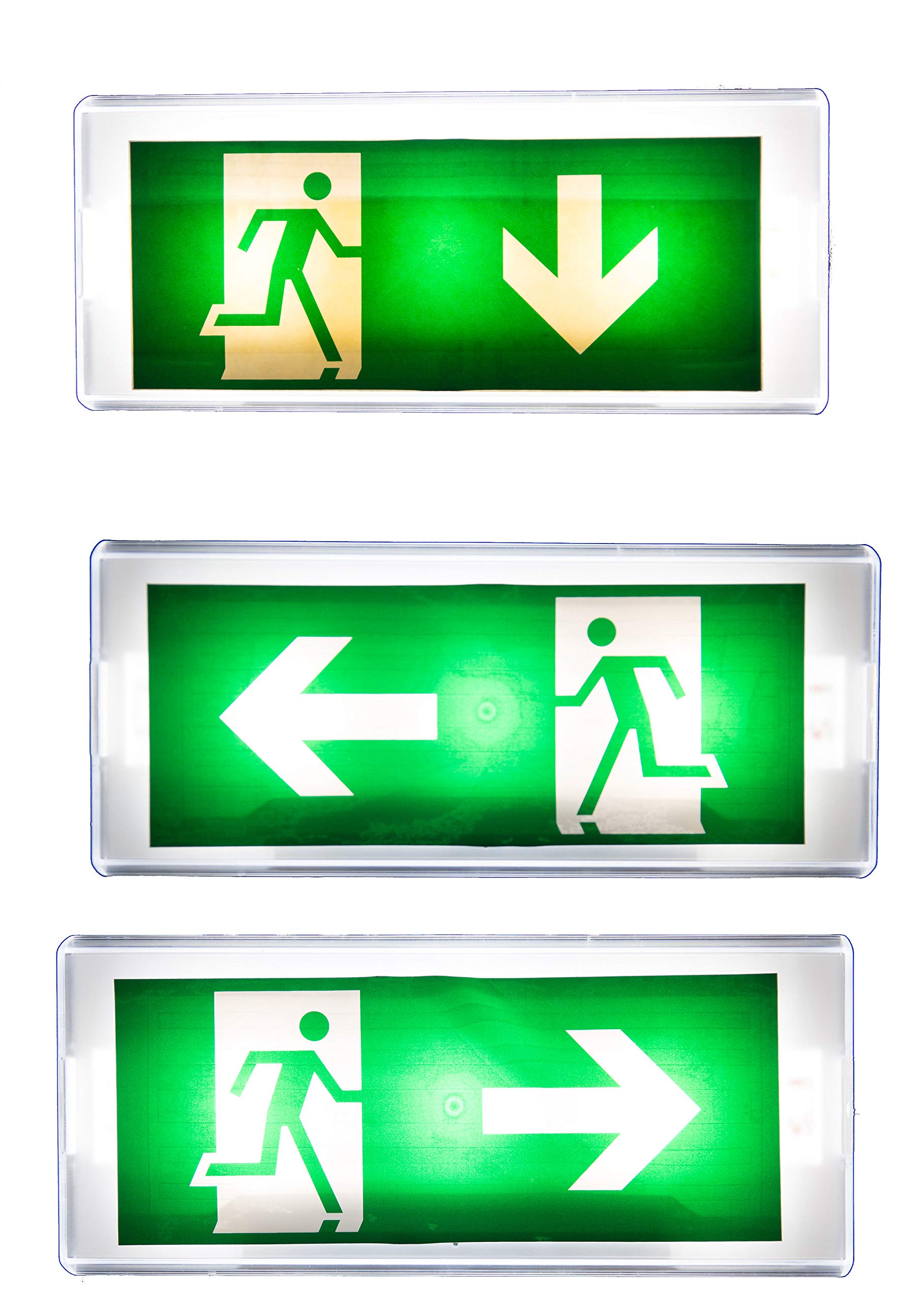 IP 20 LED Continuous Light Emergency Lighting Emergency Exit Escape Route Light Emergency Light Escape Route Exit (Continuous Light IP20)