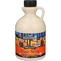 Coombs Family Farms Maple Syrup, Organic, Grade A, Dark Color, Robust Taste, 32 Fl Oz