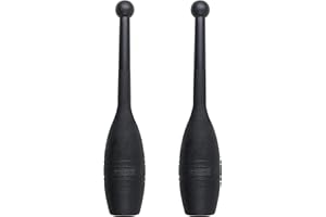 Logest Mace Exercise Club - Heavy Duty Plastic Indian Clubs Available in 1 LB and 2 LB Set 3LB Set 4LB Set of 2 Perfect for Strength Training Rehabilitation Improves Grip Full Body Workout Mace Clubs