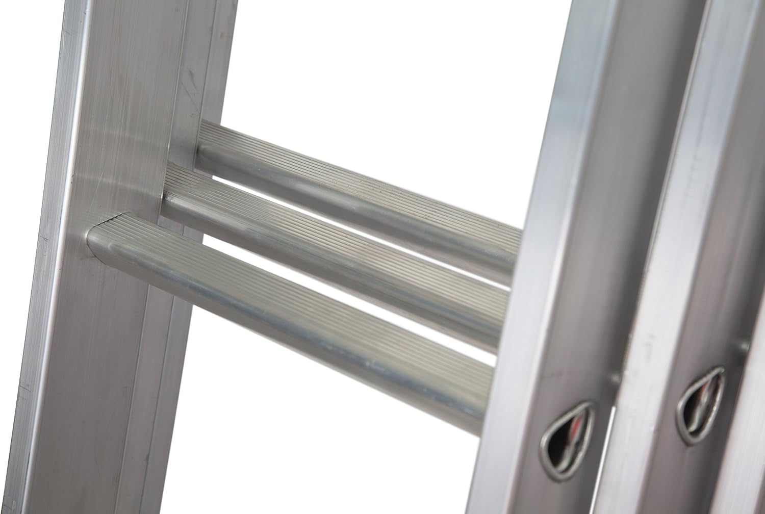 Werner 7232918 D Rung Extension Ladder 2.98m Triple Section, Silver, One Size - Image 4