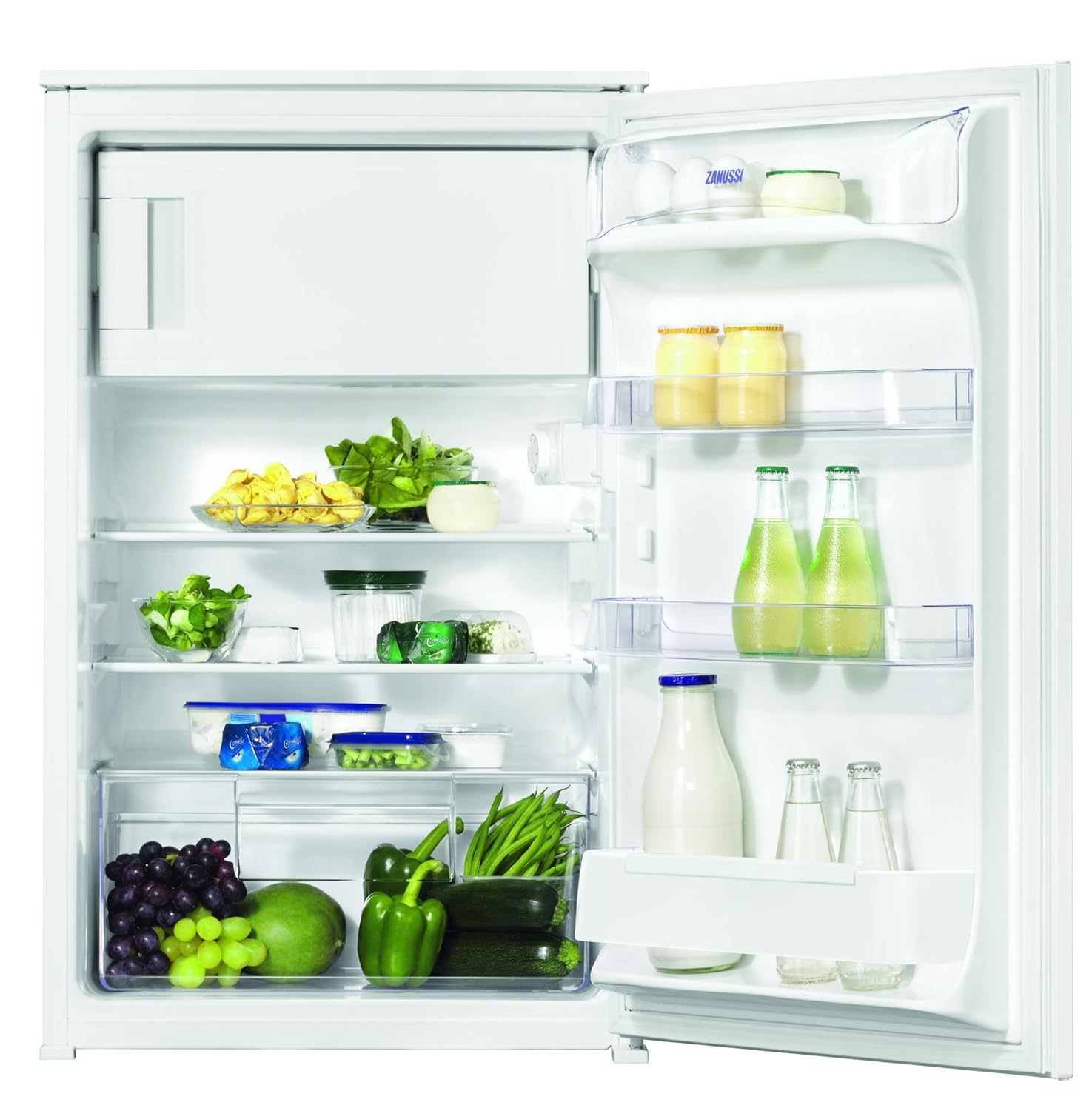 Zanussi ZBA14441SA - Nevera combi (Incorporado, Color blanco ...