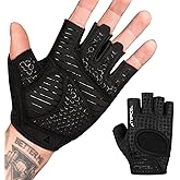 ATERCEL Weight Lifting Gloves Full Palm Protection, Workout Gloves for Gym, Cycling, Exercise, Breathable, Super Lightweight for Mens and Women