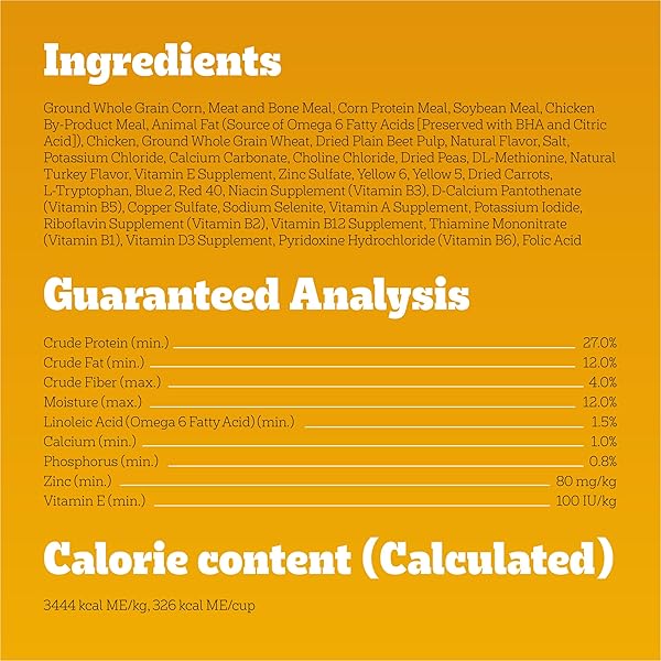 PEDIGREE DRY DOG FOOD FOR ADULT DOGS, HIGH PROTEIN, TURKEY AND CHICKEN FLAVOR, 3.5 LB. BAG