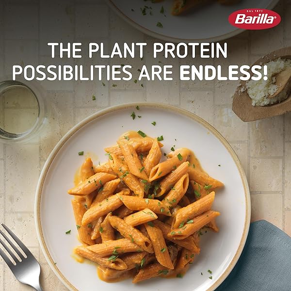 BARILLA RED LENTIL PENNE PASTA, 8.8 OZ – VEGAN, GLUTEN FREE, NON GMO & KOSHER – MADE WITH PLANT BASED PROTEIN