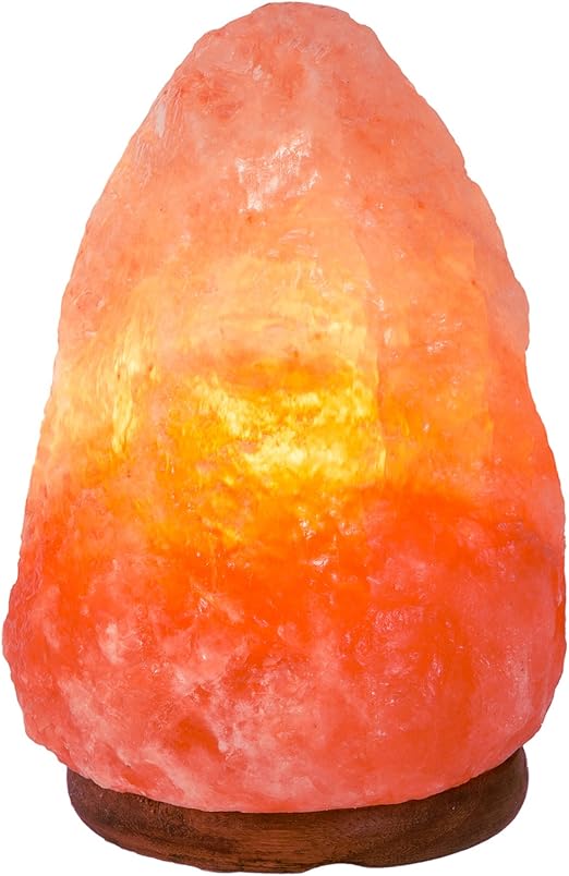 lampara de sal del himalaya 3 4 kg lamare incluye cable y bombilla