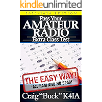 Pass Your Amateur Radio Extra Class Test - The Easy Way (Easy Way Ham Books Book 3) book cover