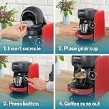 Tassimo by Bosch Finesse TAS16B3GB Coffee Machine Red 1400W 0.7L view 6