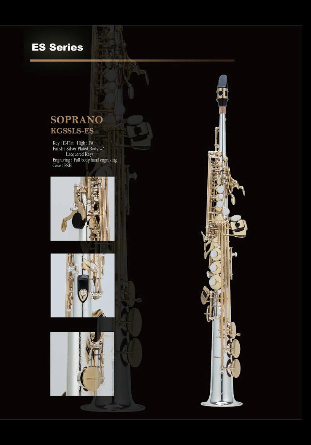 Amazon Com Kenny G B Flat Straight Soprano Saxophone Musical Instruments