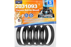 MYKEEPOW 5 Pack Vacuum Belt for PowerForce Helix Powerlifter CleanView Swivel Rewind Vacuum Cleaner Part #2031093, Fit Models 2191, 2191U, 2190, 1797, 2691，2692, 3920 Series