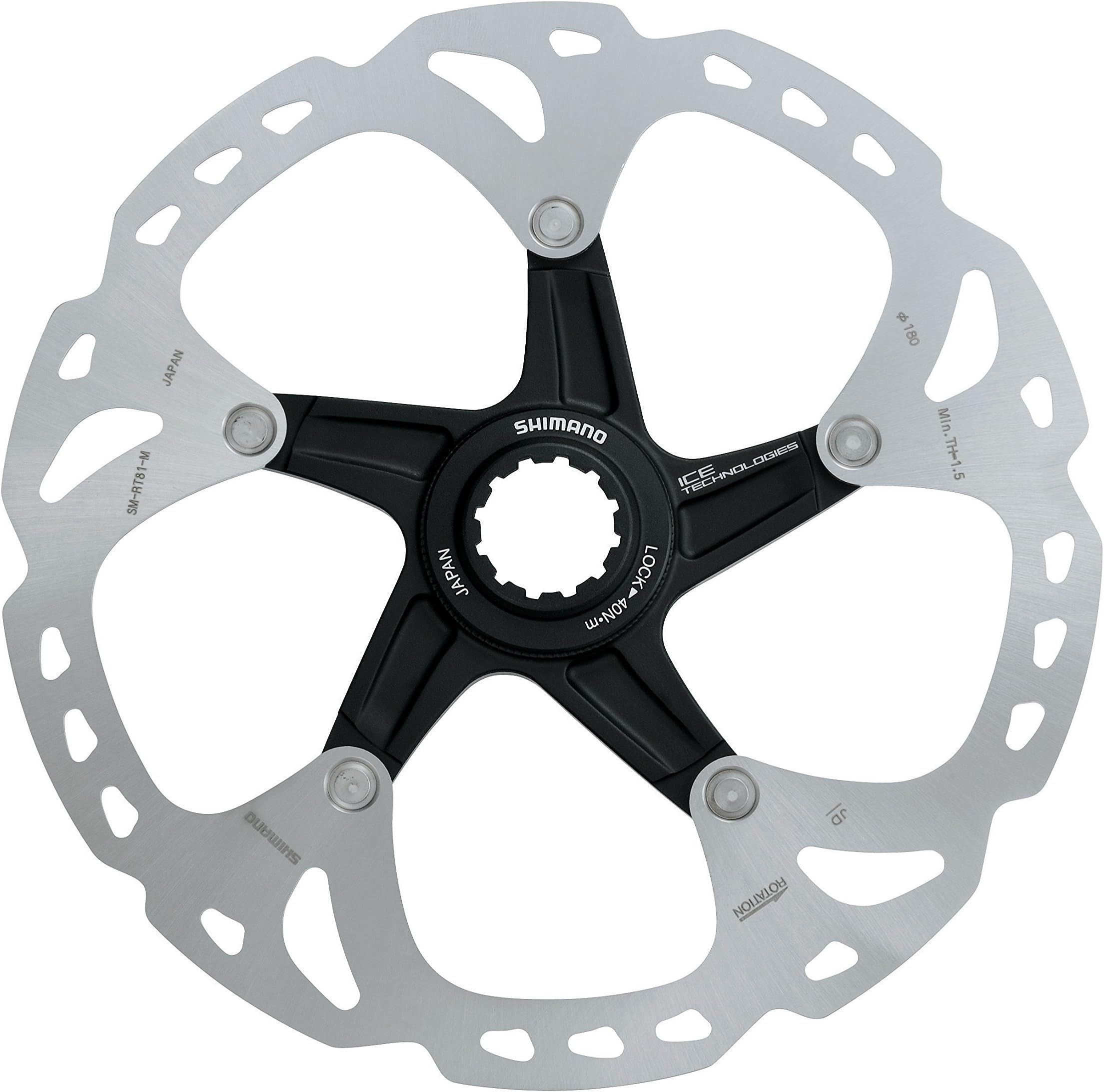 SHIMANO RT81 XT/Saint Ice-Tec Centre-Lock Disc Rotor