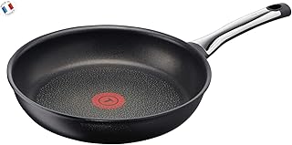 Tefal Talent Pro E44004 Pfanne, geeignet für alle Herdarten, auch Induktion, schwarz, 24 cm