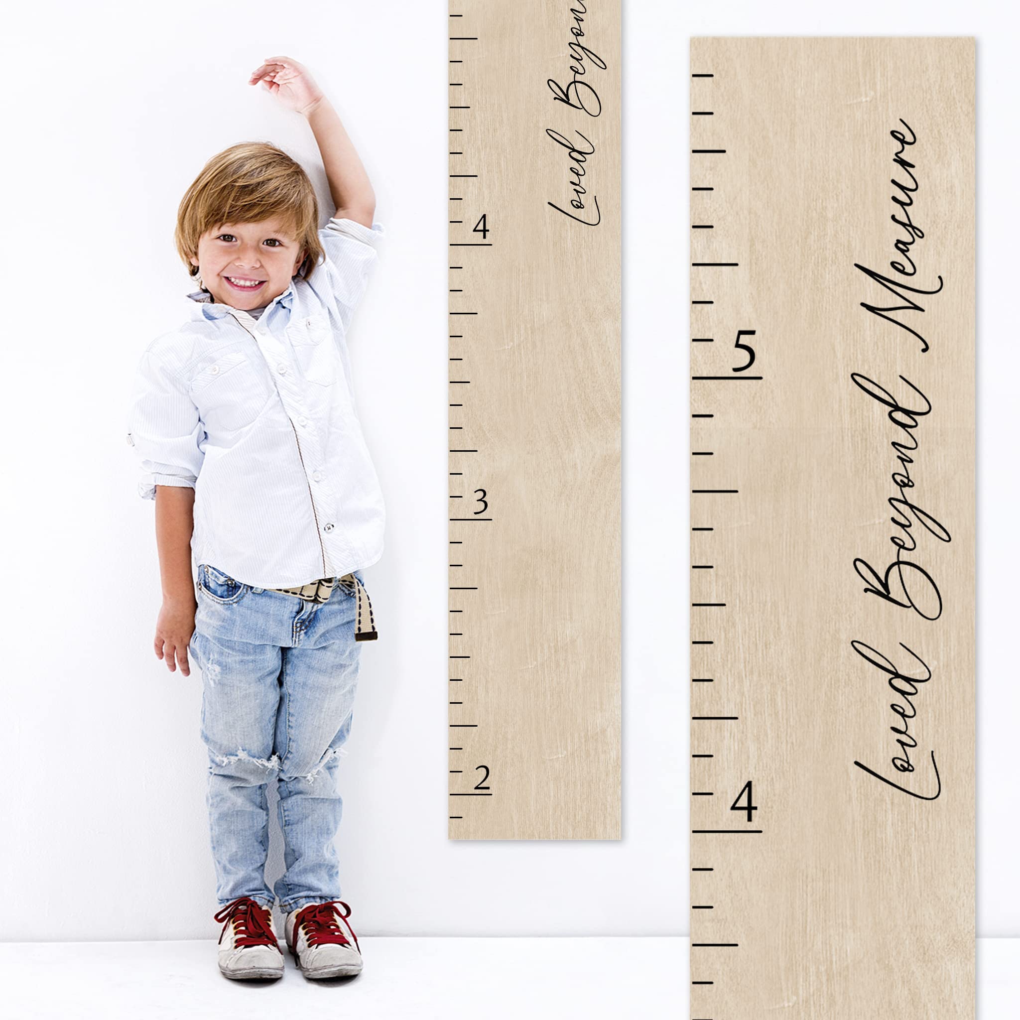 Mua HEADWATERS STUDIO Kids Wooden Wall Growth Chart, Boys and Girls ...