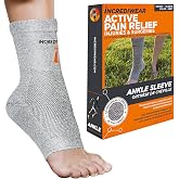 Incrediwear Ankle Sleeve &ndash; Infrared Ankle Brace for Men and Women | Foot and Ankle Support for Women and Men for Swelling, Plantar Fasciitis, Sprains, Achilles, Arthritis, and Ankle Pain Relief