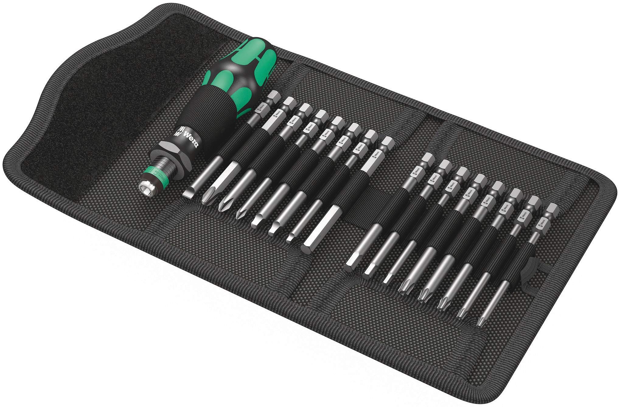 Wera 05051042001 "Kraftform 60 Imperial" Compact Tool Set - Silver