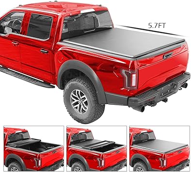 Premium Soft Tri Fold Tonneau Cover Fit 09 18 Dodge Ram 1500 5 7ft 68 Short Bed Truck Bed Accessories Auto Parts And Vehicles Hadafbook Ir