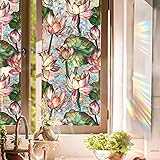 Aomkmi Stained Glass Window Film UV Resistant