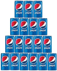 (18 Pack Bundle) Pepsi Cola Soda 7.05oz Cans