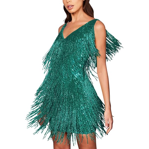 Amazon.com: Women's Backless Lace-up Cocktail Dresses Flapper Dresses 20s  Gatsby with All-Over Fringe Mini Dresses Feather Prom Party Dress(Black,xs)  : Clothing, Shoes & Jewelry