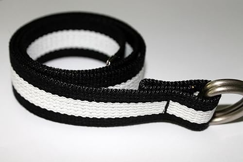 white webbing belt