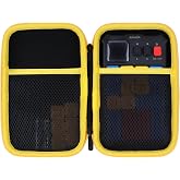 Lebakort Storage Case Compatible with GiiKER Super Slide Puzzle Original 500+ Challenges Brain Teaser Puzzle (Black + Yellow Case)
