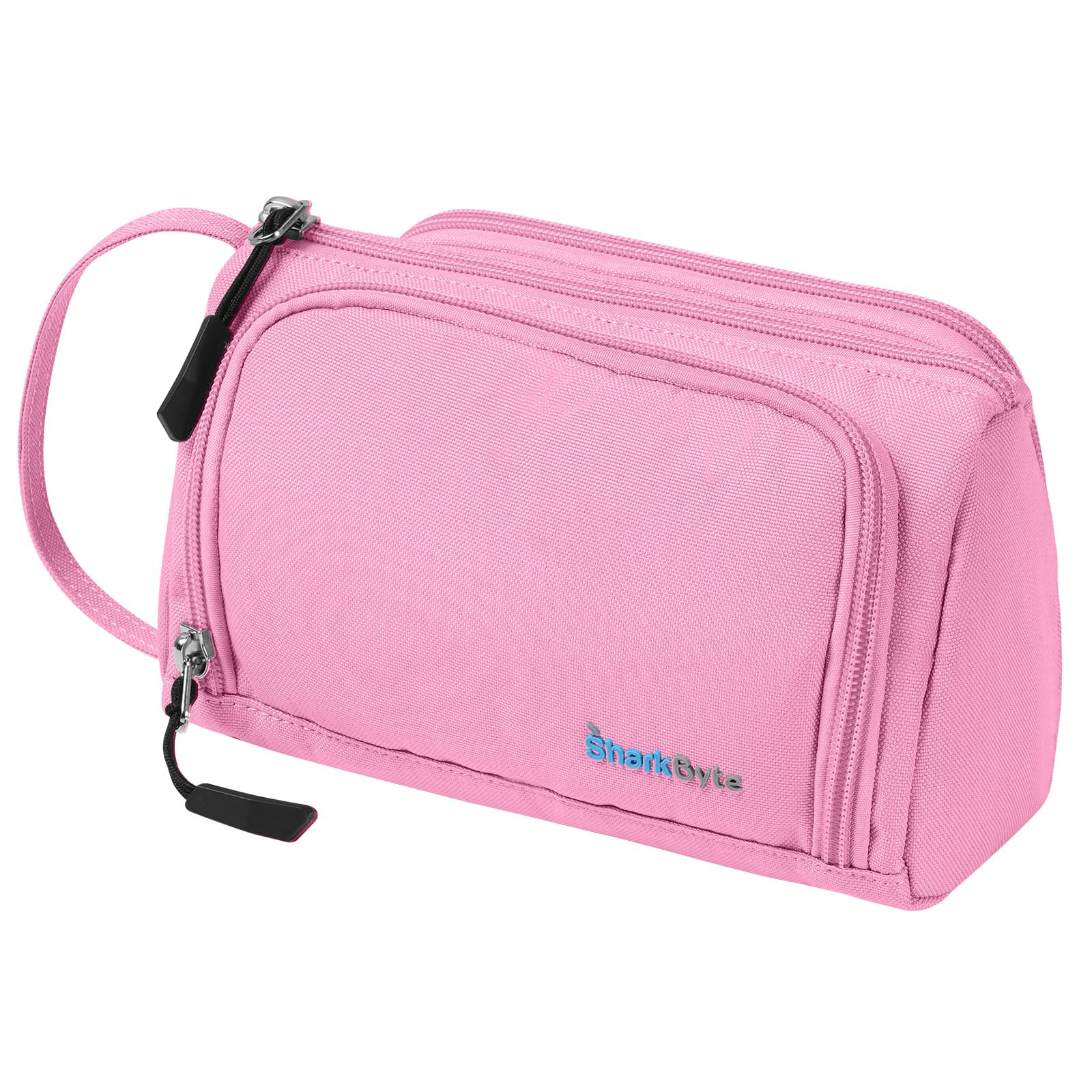 SharkByte Large Pencil Case for Girls Boys, Big Capacity Pencil Cases Bag, Recycled Fabric Pen Pouch Holder Stationery Organizer School College Office Handle Organizer for Student Teens Girls Adults — image 1