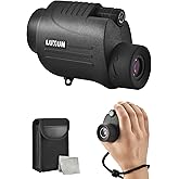 LUXUN Monocular Telescope - 8x30 High Definition Waterproof Pocket Telescope with Hand Grip & BAK4 Prism - with Compact, Wrist Strap Wide Field of View for Bird Watching, Wildlife Viewing