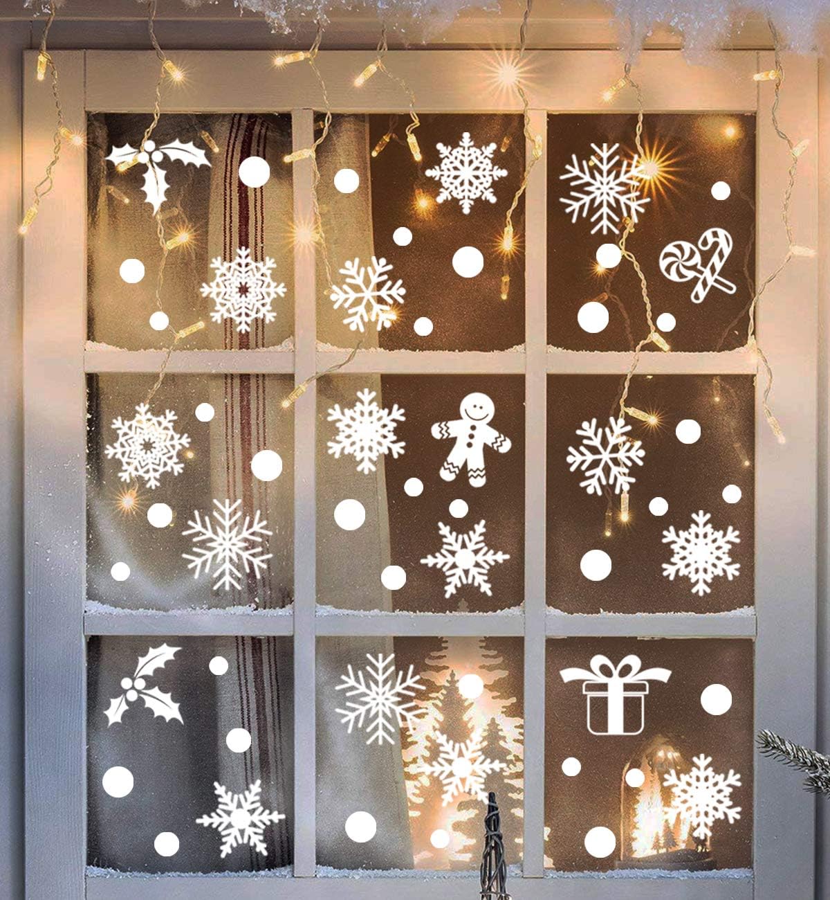 3omething New Christmas Snowflake Window