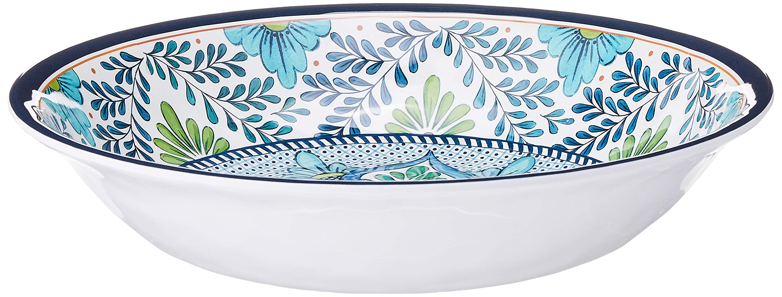 Photo 1 of Certified International Talavera Melamine 13.75" x 2.75" Large Serving Bowl, Multicolor -