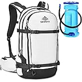 Semsty Ski and Snowboard Hydration Backpack - Cold-Weather Winter - 2L Water Reservoir and Insulated Harness