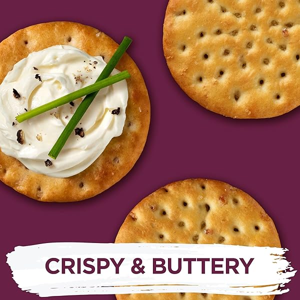 TOASTEDS CRACKERS, LUNCH SNACKS, PARTY SNACKS, SAVORY ONION, 8OZ BOX (1 BOX)