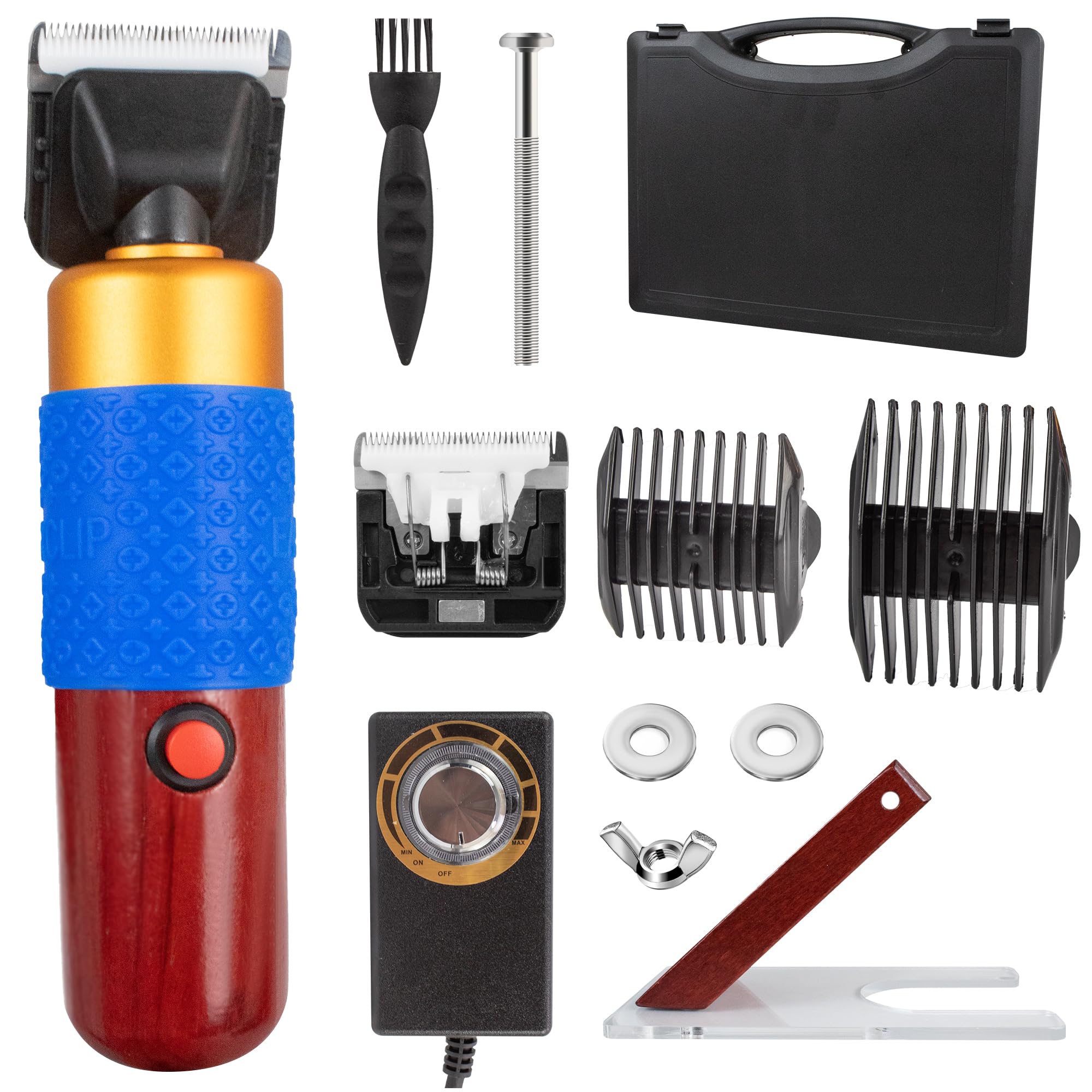 Photo 1 of NEEDLENEST Carpet Trimmer with Shearing Guide and 2 Blades, Speed Adjustable Rug Tufting Carver Clippers, Electric Rug Shears Carpet Carving Tool for Handmade Rug Clean and Tufted Rug