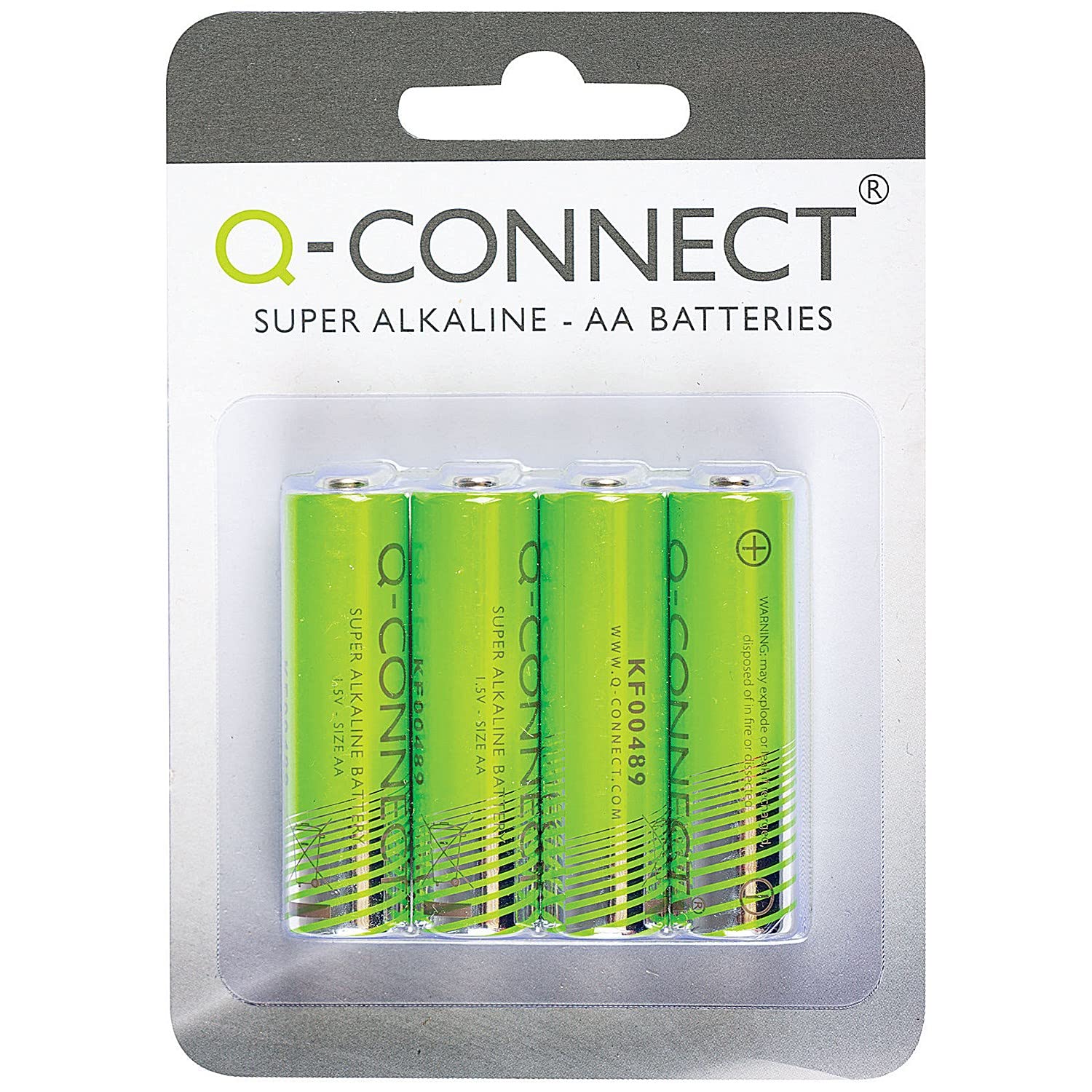 Q-Connect AA Battery (4 Pack)