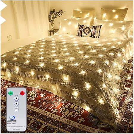 Amazon Com Ollny Led Net Mesh Fairy String Decorative Lights Low