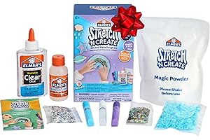 Elmer’s Stretch 'N Create Dough Kit, 3 Ways to Play, Keepsakes Kit, 9 Count