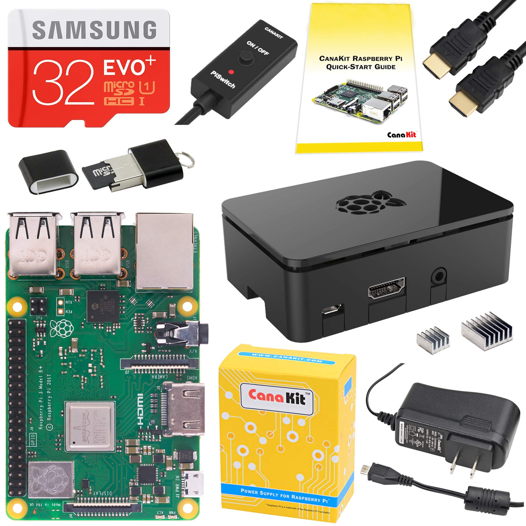 Mua Raspberry Pi 3 B+ (B Plus) Starter Kit (32 GB EVO+ Edition, Premium ...