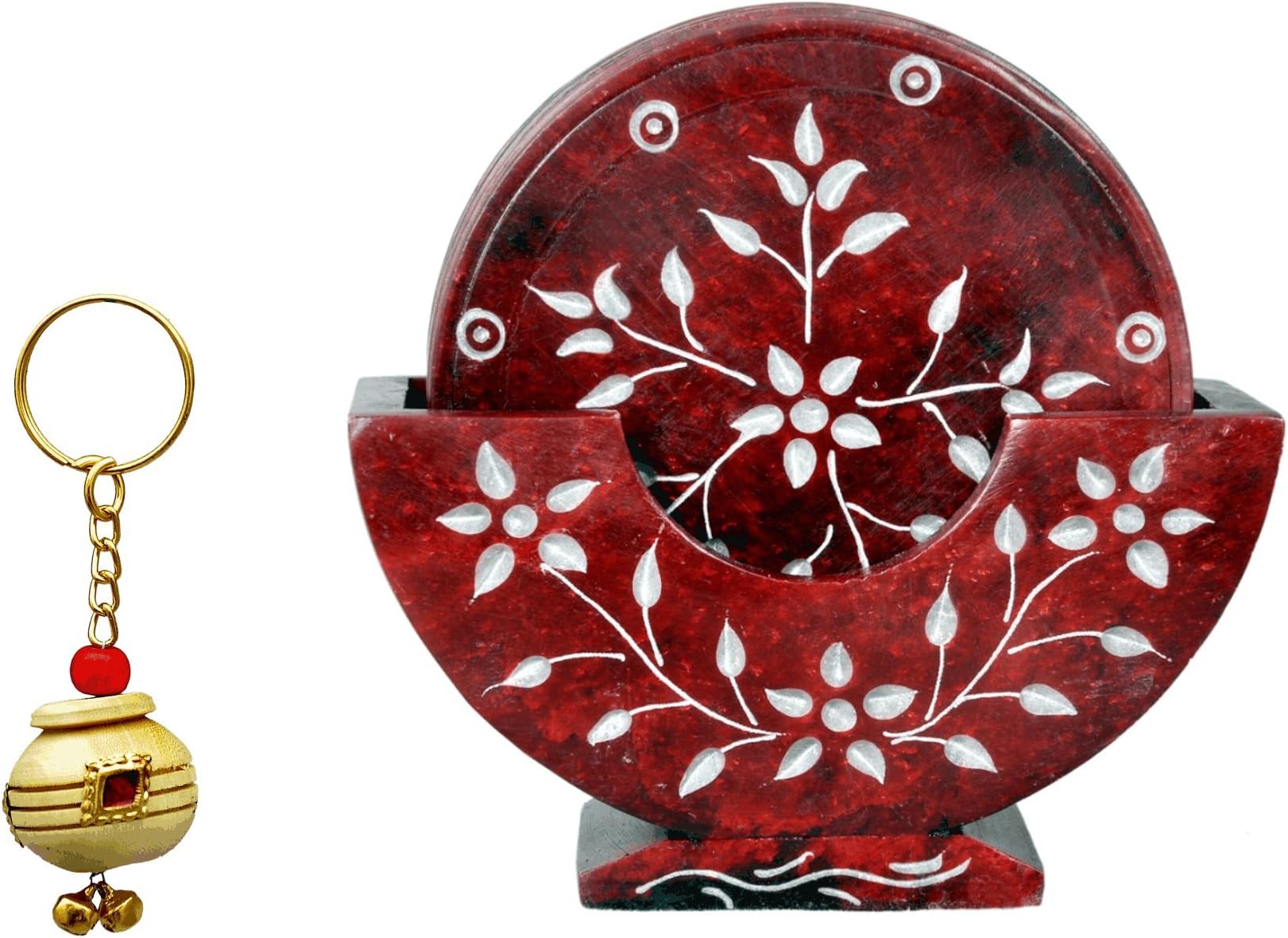 Genius Bird Tea Coaster Set - Marble