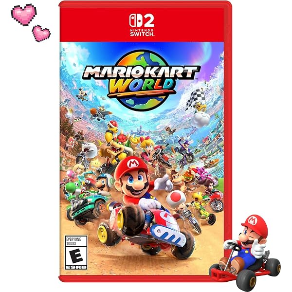 Amazon.com: Nintendo Switch 2 + Mario Kart World Bundle with