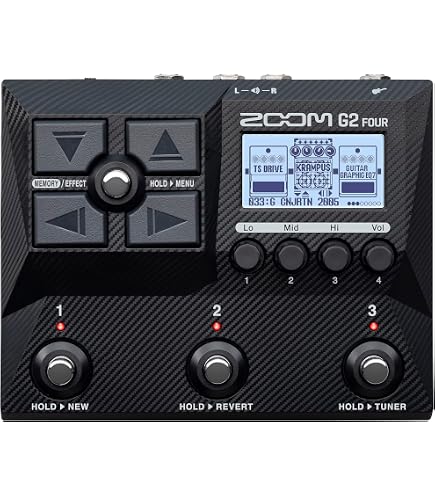Amazon.com: Zoom G2 Four Multi-Effect Guitar Pedal Bundled with (2