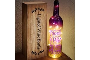 MOREDOTS Christmas Gifts for Women - Best Friends Gifts - Wine Bottle Lights with Cork - Light Up Lamp Decor for Home Decorations - Birthday Friendship Unique Gift for Womens Who Have Everying Men Girls Boys