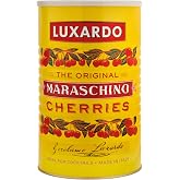 Luxardo The Original Maraschino Cherries | Gourmet Cherries | Ideal For Cocktails | Product of Italy | Approximately 890 Cherries Per Tin - 12 Lbs Can.