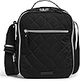 Vera Bradley Women's Women's Performance Twill Deluxe Lunch Bunch Lunch Bag, Black, One Size