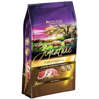 zignature dog food pork