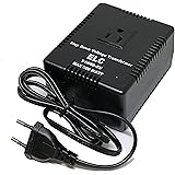 ELC 500 Watt Voltage Converter Transformer Heavy Duty Compact - Step Down - 220/240 to 110/120 Volt - Light Weight - Travel -