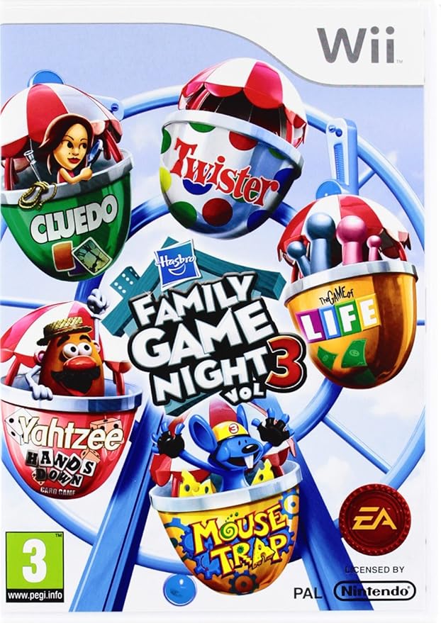 Hasbro Family Game Night 3 (Nintendo Wii) [Importación inglesa] Amazon
